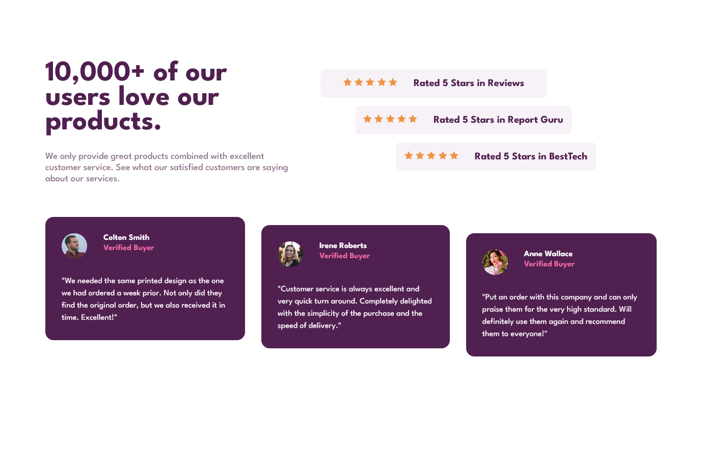 screenshot frontend mentor social proof project